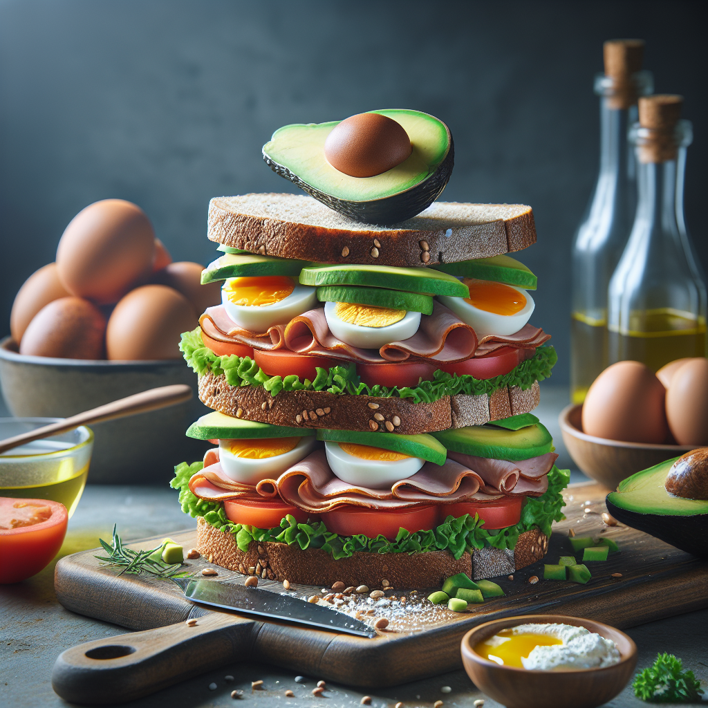 Doğru Sandviç Nasıl Olmalı ? Protein bombası bir tarif!