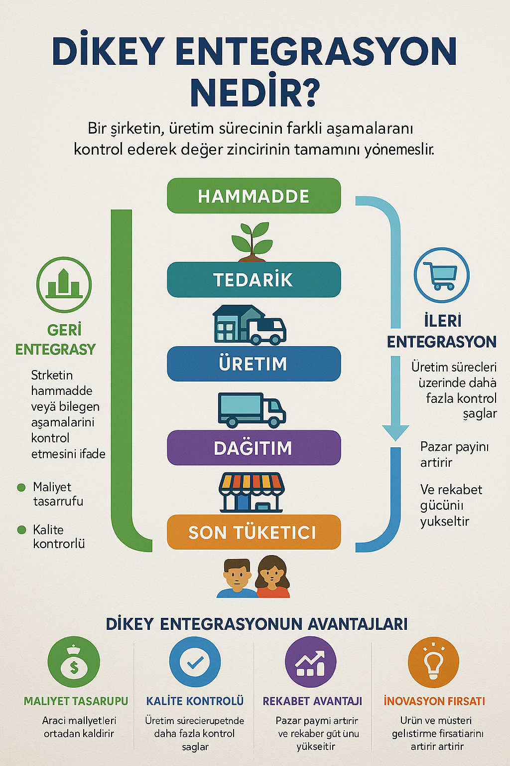 Dikey Entegrasyon ( Dikte Entegrasyon ) Nedir ?