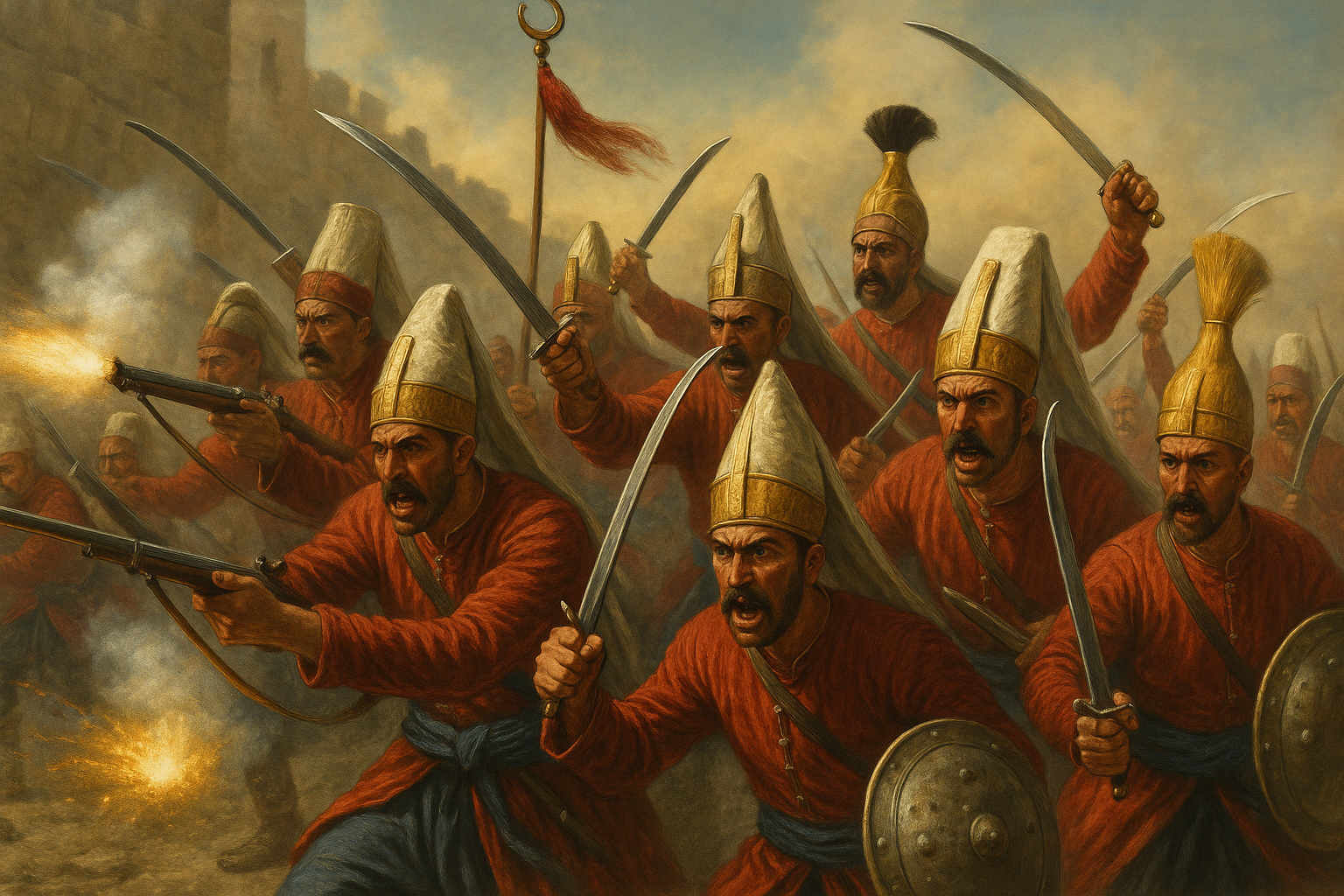 Yeniçeri (Eski Asker ) Padişah 2. Mahmut Ayaklanması
